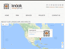 Tablet Screenshot of knaakdesign.com